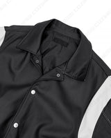 ハーフムーンバーシティジャケット/EV Half Moon Varsity Jacket (2 colors)