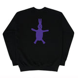 [UNISEX] Rabbit clip sweatshirt. (6655522340982)