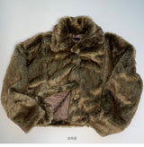 Eco fur jacket