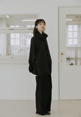 フォールディングパンツ / unisex folding pants black