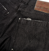 wide leg denim