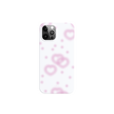 lollipop heart hard case-pink