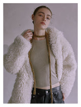 Skinny Knit Scarf (Brown)