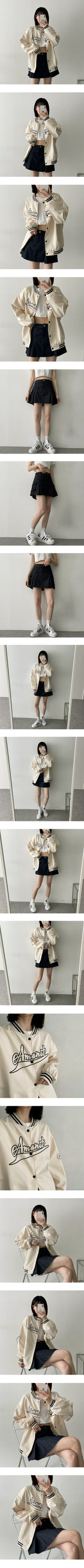 ティカポケットセイントデニムミニスカート / TICA Pocket Saint Denim Mini Skirt