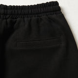 ストレートフィットスウェットパンツ/STRAIGHT-FIT SWEAT PANTS-BLACK