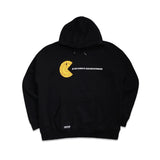 Pacman eat the Brand Hoody - Black (6675248709750)