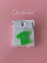 Tシャツキーリング / Green T-shirts keyring