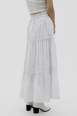 フリルカンカンロングスカート/Frill kangkang long skirt (3color)