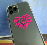 ナルシスティックピンクハートケース / Narcissistic pink heart case