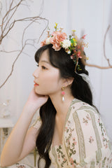 アフロディテシリーズ - ザ ローズガーデンピアス / Aphrodite Series - The Rose Garden Piercing (Pink ver.)