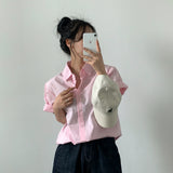 Buttoned Front Loose Fit Shirt