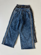 Puckering jeans (2color)