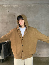 [Wool] Button hood cardigan (4color)