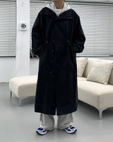 ハイネックカラーコート/SK High-Neck Collar Coat (3 colors)