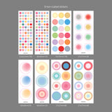 oab blur sticker pack circle