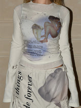 Anxiety disorder long sleeve IVORY