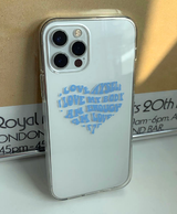 ナルシズムスカイブルーハートケース / Narcissism Sky Blue Heart Case