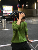 ポジートワインディングラウンドニット