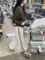 Hip track wide pants