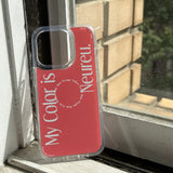 マイカラーケース / My Color Case (Pink Jelly Hard)