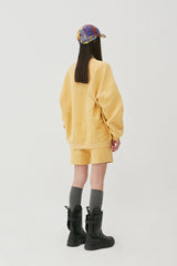 Reverse Bear Patch Shorts_Canary (6684799762550)