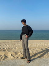 [ASCLO MADE] Final Check Slacks (2color) (6594647031926)