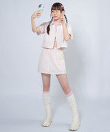 ウィンディシンボルスカート / WINDY SYMBOL SKIRT _ PINK