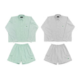 DOBI STRIPE HALF PANTS(GREEN)(Copy) (6572017352822)