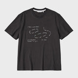ホープレターリングTシャツ/HOPE LETTERING T-SHIRT (CHARCOAL)