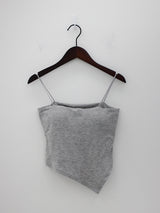ベーシックアンフッテッドキャップスリーブレス/Basic Unfooted Cap Sleeveless (3color)