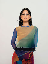 メッシュトップ / X Heeyajenny Mesh Top (4590661140598)
