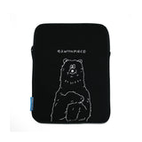 [EZwithPIECE] POLAR BEAR TABLET POUCH (BLACK) (6554912817270)