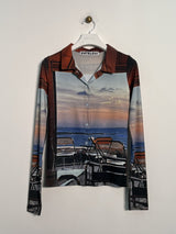 サンセットカラーシャツ / SUNSET COLLAR T-SHIRT