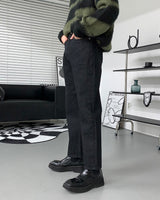 レギュラーデニムパンツ/TA Regular Black denim