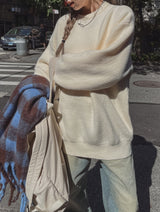 (UNISEX) セーフウィンターウールベーシックニット