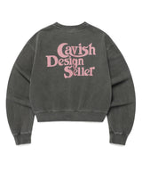 W PIGMENT SELLER LOGO SWEATSHIRT CHARCOAL(CV2ESFM444A)