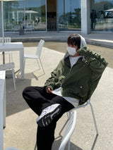 シャッティングMA-1フーディージャンパー/Shutting MA-1 Hoody Jumper