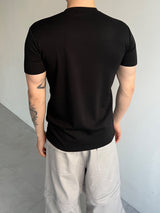ダブルカットマッスルフィット半袖tシャツ(3colors)