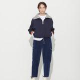 [UNISEX] ADAM CROP SWEATSHIRT, NAVY (6630749831286)