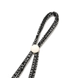 POCKET STRING NYLON MINI CROSS BAG [LIGHT GRAY]
