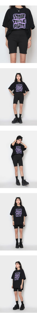 ストーンテンプレートパイロットショートスリーブTシャツ / Stone Template Pilots Short-Sleeved T-Shirt
