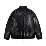 GLOSSY SHORT DOWN PUFFER