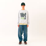 ソーシャルクラブスウェットシャツ / Social Club Sweat (White Melange)