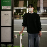 MOHAIR HEAVY OVERFIT ROUND KNIT