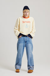 AMALFI INSIDE-OUT SWEATSHIRT [CREAM] (6613790785654)