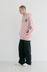 ロゴフーディ / BSR2223FWPO013 BS MULTI LOGO HOODIE PINK