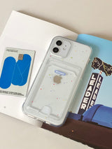 スパークルカードジェリーアイフォンケース/Sparkle card jelly case (iphone case)