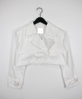 トレンチクロップジャケット / Trench Crop Jacket (3color)