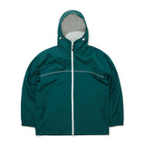 ラウンドラインフーデッドジャケット/BSR2223FWJK046 ROUND LINE HOODED JACKET GREEN