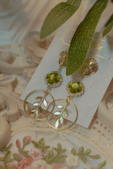 アフロディテシリーズ - フレッシュリーブスピアス / Aphrodite Series - Fresh Leaves Piercing